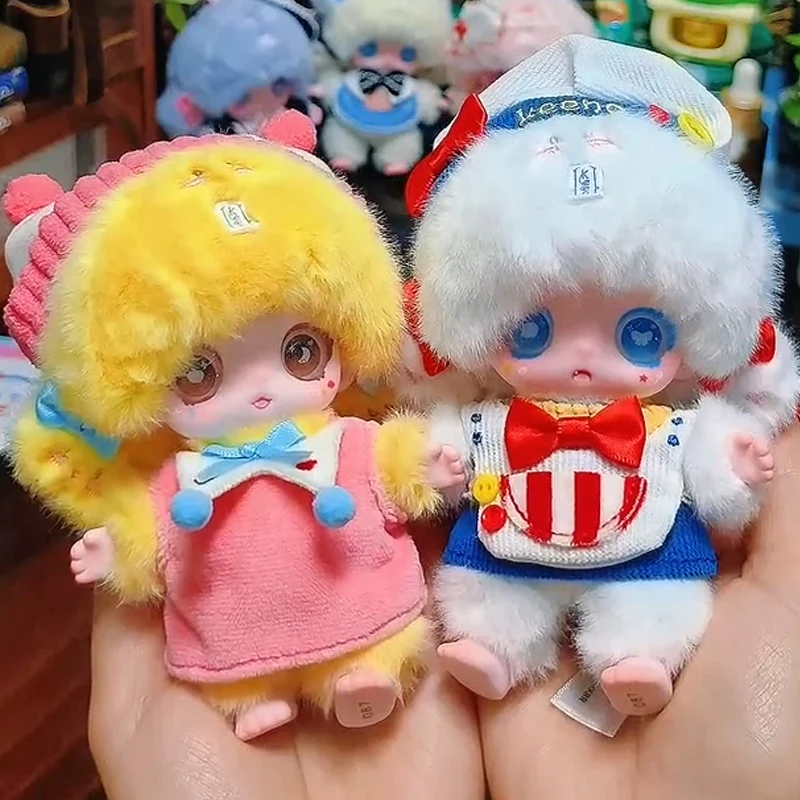 

New Keeno Plush Cute Ghost Series Series Cute Vinyl Plush Mystery Box Anime Figure Doll Pendant Keychain Bag Ornament Gifts Toy
