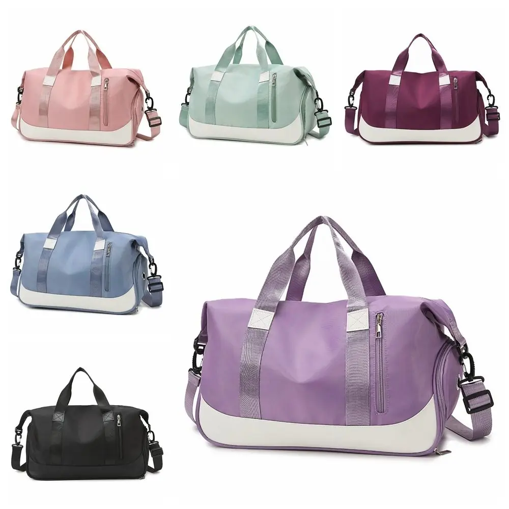 Nylon Yoga Training Bag Multifunctional Large Capacity Sports Fitness Bag Waterproof Portable Travel Tote Bag Business