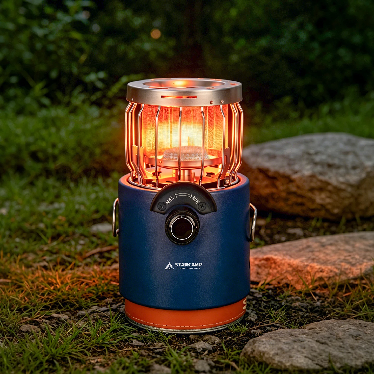 STARCAMP 2000W Outdoor Camping Backpacking Hiking and Picnic Mini Gas Heater & Stove 2 IN 1