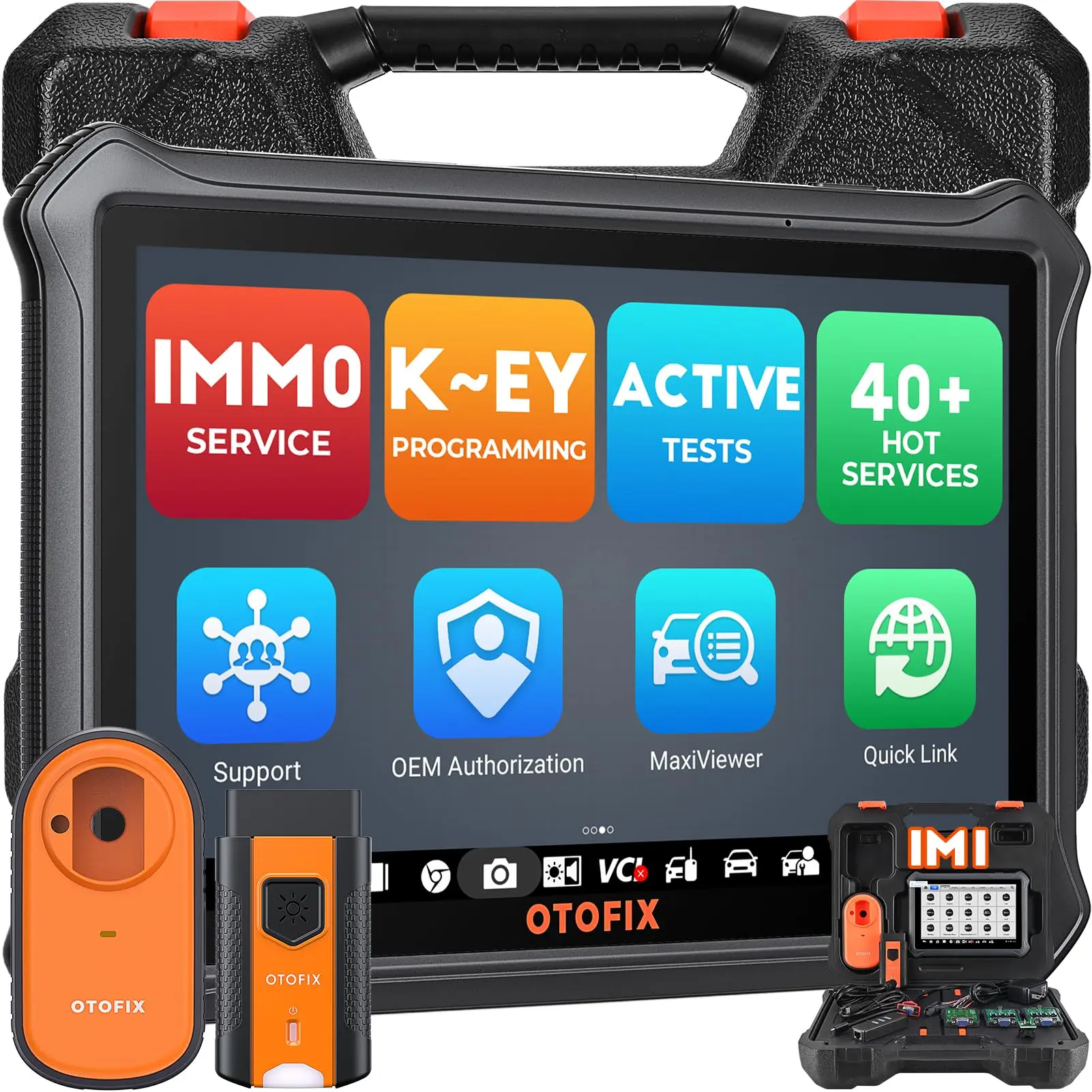 

OTOFIX IM1 Key Programmer: XP1 Programmer, OE-Level All System, CANFD & DoIP, Auto VIN, 2Y Free Update, 2026 Version