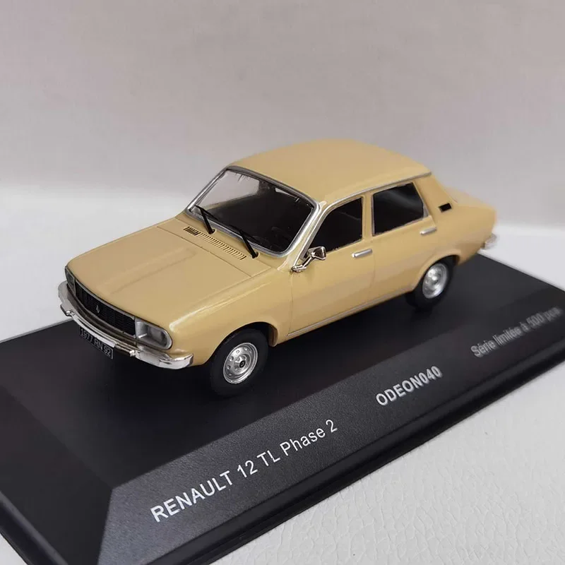 

Diecast 1/43 Scale R 12 TL Alloy Car Model Collection Ornaments Souvenir