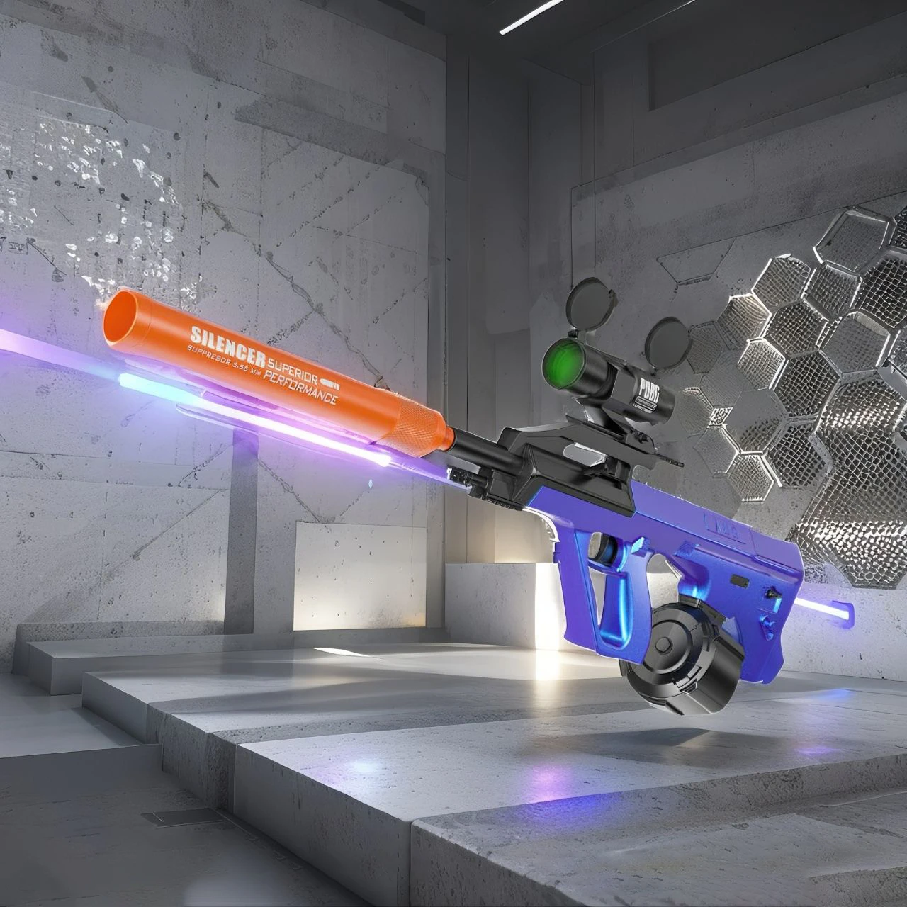 Blaster de bola de jato de gel tático - modo duplo (automático/manual) para diversão ao ar livre - presente perfeito para o Natal e o Halloween