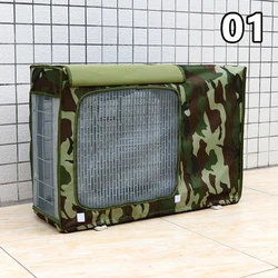 Multi-size Outdoor Air Conditioner Cover Waterproof Dust Cover Anti-Snow Cleaning Bag Rainproof Sun-proof AC Unit Protection