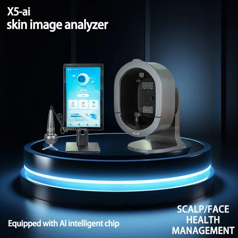 2025 a New Arrival 3d Skin and Hair Analyzer Facial Scalp Machine Skin Analysis Scanner Facial Skin Analyzer portable Machine