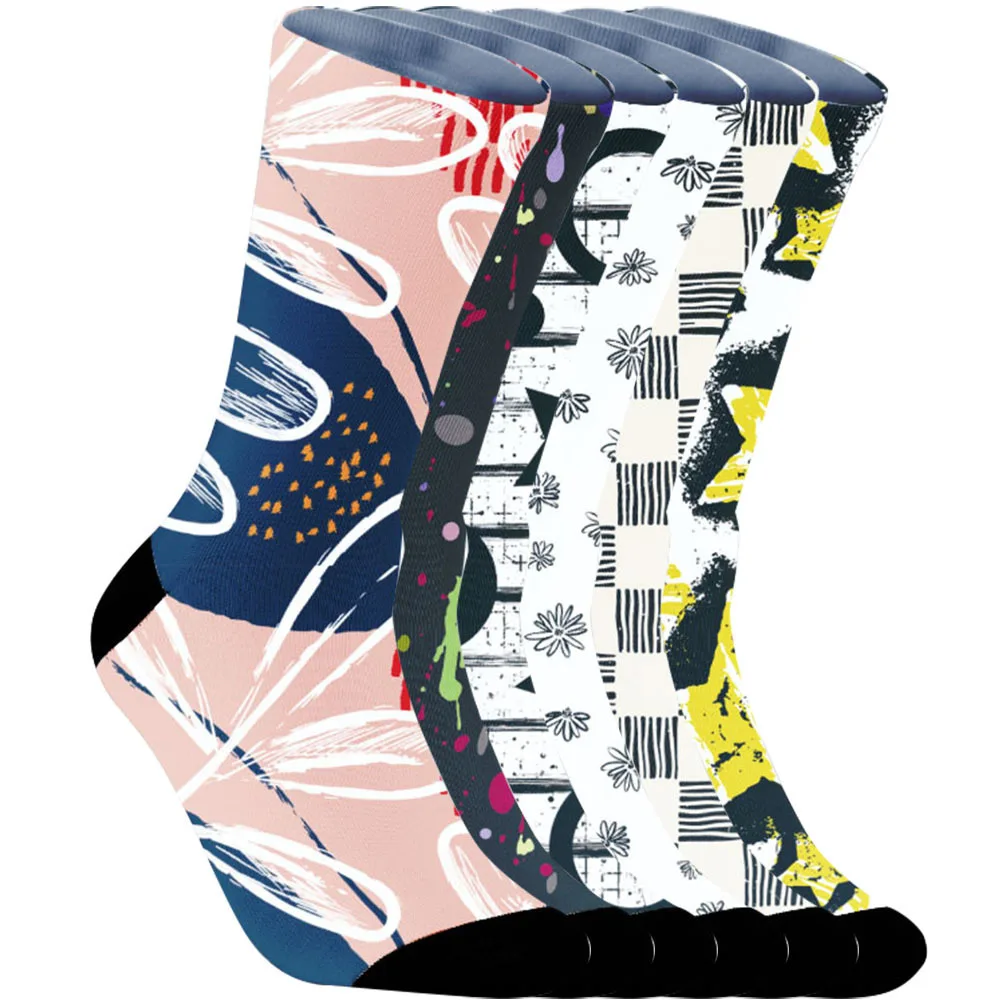 

2025 Новая антибактериальная ткань + дышащая сетка, освежающая вседневная длина, предпочтительная для носков, окрашенных распылением.