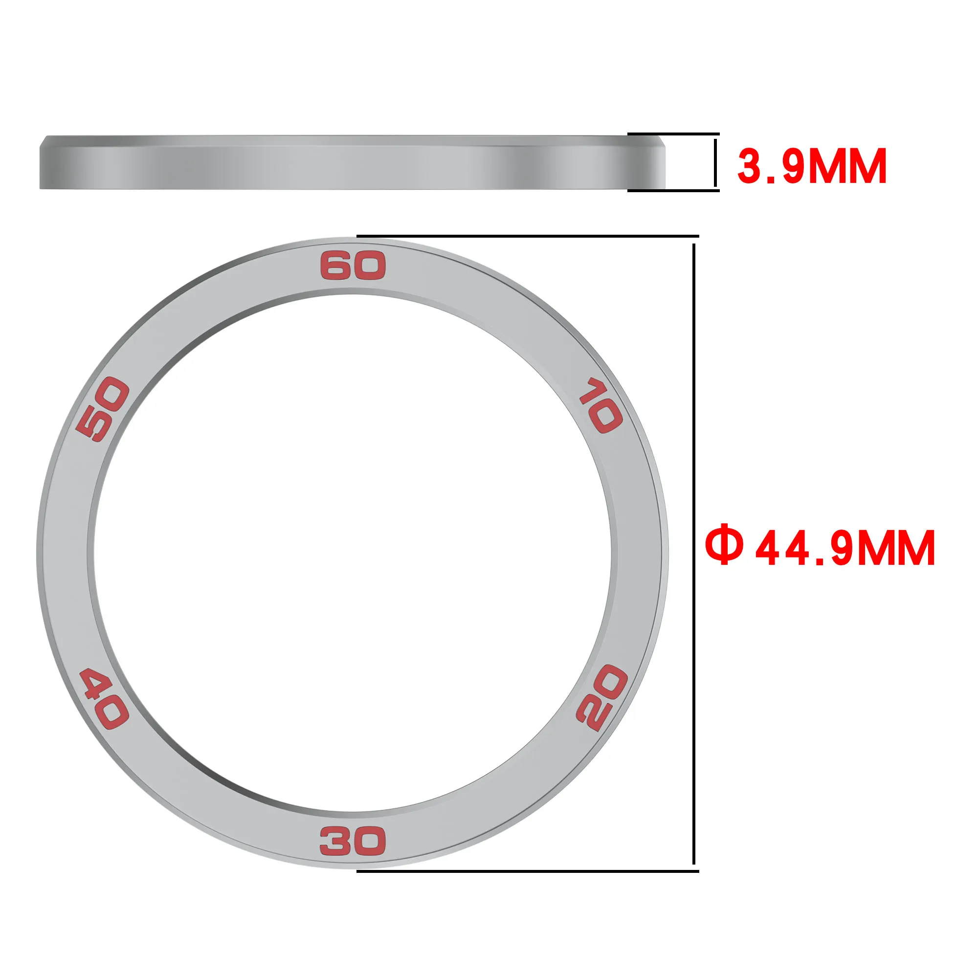 Cincin Bezel Logam untuk Jam Tangan CMF Pro2, Bezel Logam untuk CMF BY Nothing Jam Tangan Pro2 Aksesori Jam Tangan Casing Bezel Pengganti