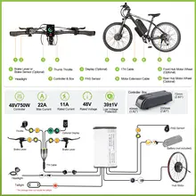 750W 36V 48V E-bike Hub Motor Kit #6