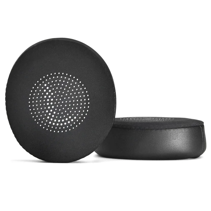 Almohadillas de repuesto para los oídos Jabra Elite 45h Evolve2 65 UC, almohadillas de Gel de hielo para auriculares, esponja de espuma viscoelástica de cuero, proteína suave
