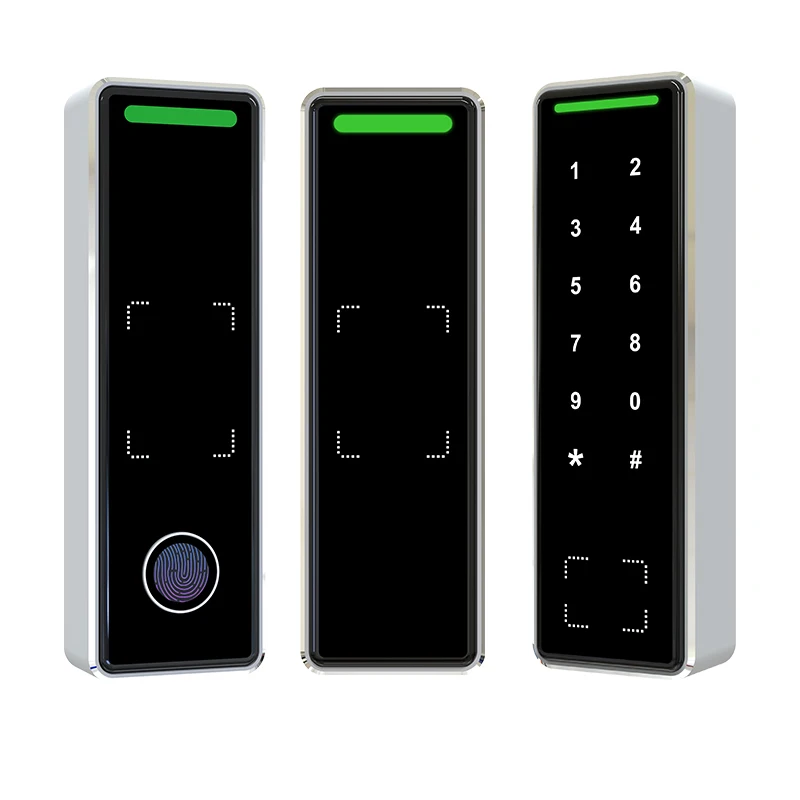 

Thinmoo, большая емкость, водонепроницаемая Wi-Fi система контроля доступа по отпечаткам пальцев, биометрическое приложение, дистанционное управление, металлическая дверь