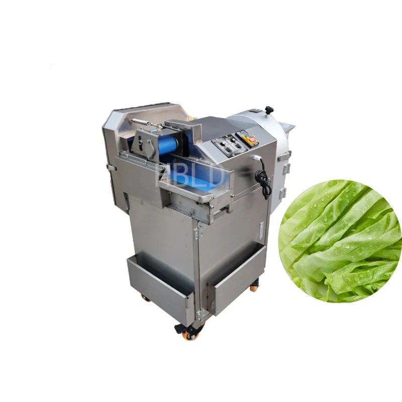 Commercial Fresh Vegetable Cutting Machine Electric Multifunctional Fully Automatic Kitchen And Canteen Cucumber Cutting Machine