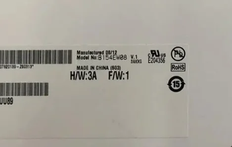 B154EW08 V.1 N154I3-L02 B154EW02 B154EW01 LTN154X3 LTN154AT02 LP154W01 15.4'' Laptop LCD Screen 1280*800 LVDS 30 PIN