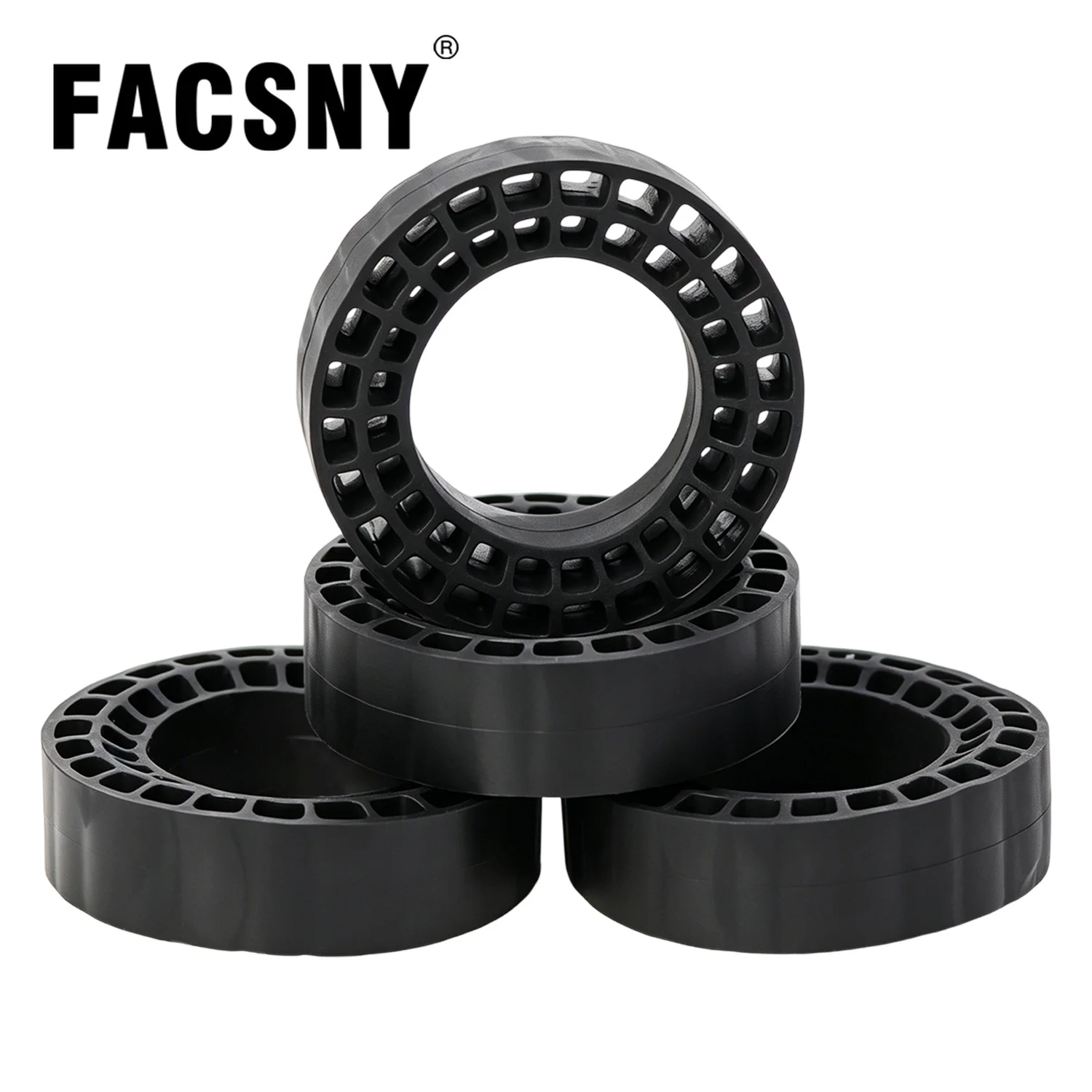 4PCS Silicone Tire Inserts Inner Foam Fit 33mm Tires for Axial 1/30 SCX30 Bronco Wrangler K10 Ascent-32 RC Crawler Upgrade