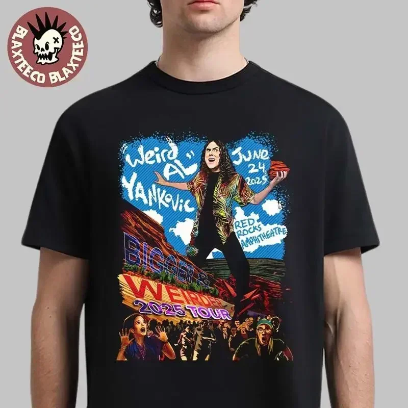 Weird Al Yankovic Bigger And Weirder 2025 Tour on June shirt all size