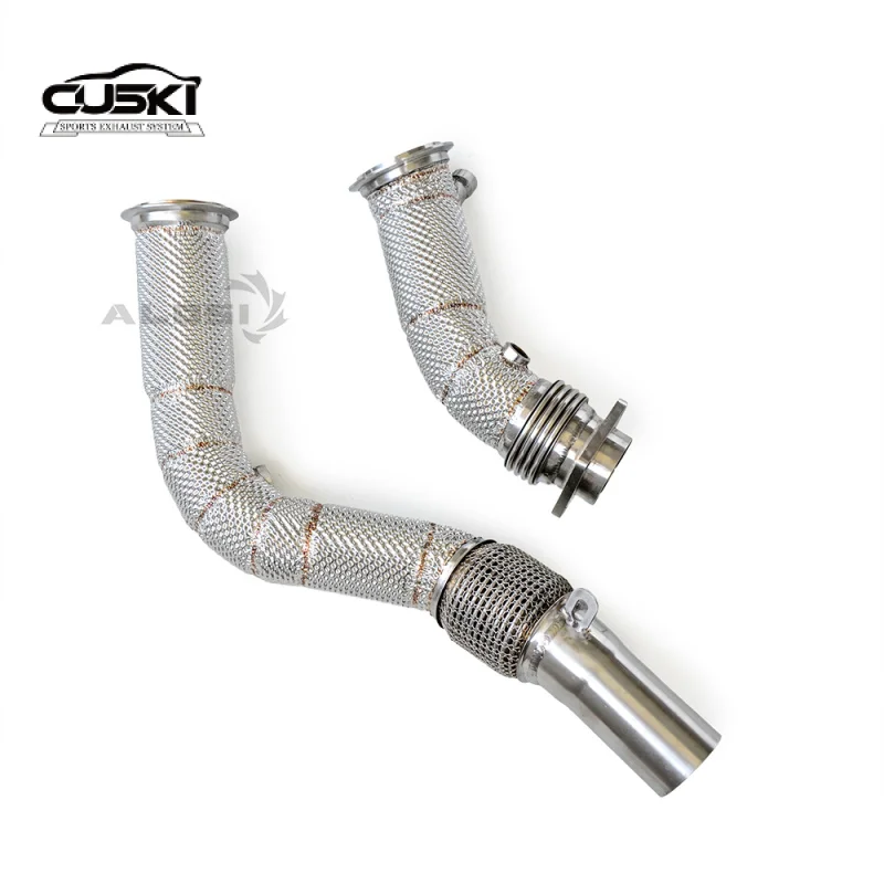 

Downpipe Exhaust for BMW M2 M2C F87 3.0T 2017-2020 Stainless Steel pipe Exhaust with Insulation Layer Reduce exhaust resistance