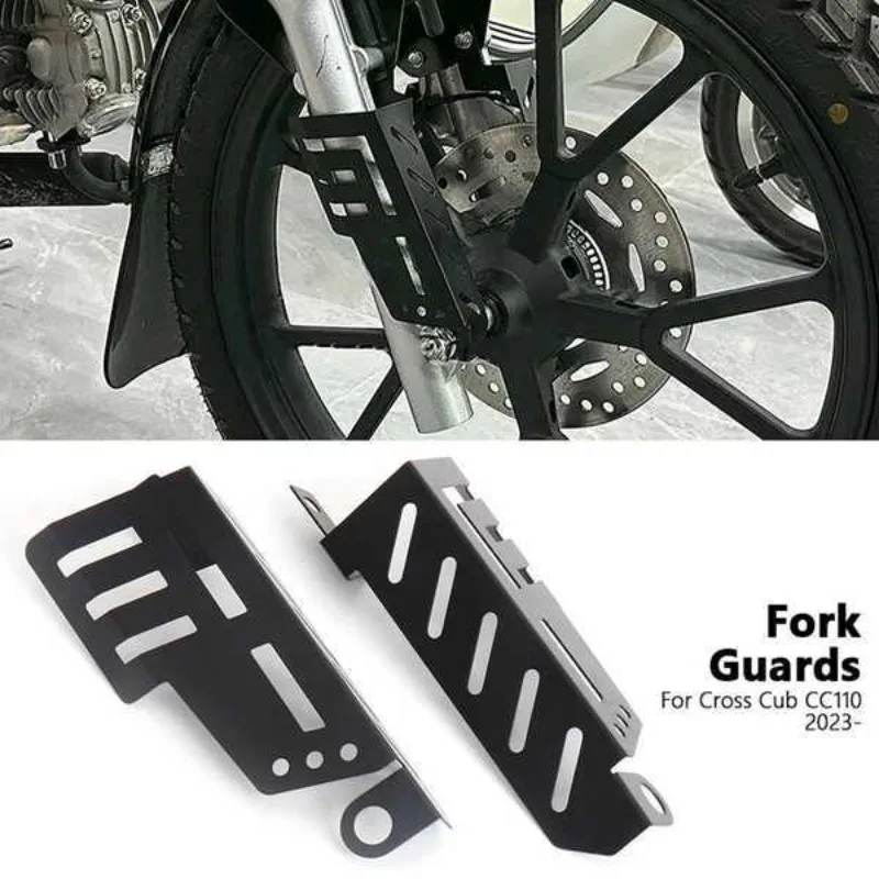 

FOR HONDA Cross Cub CC110 2023 2024 2025 Motorcycle FRONT FORK SHOCK GUARD PROTECT COVER