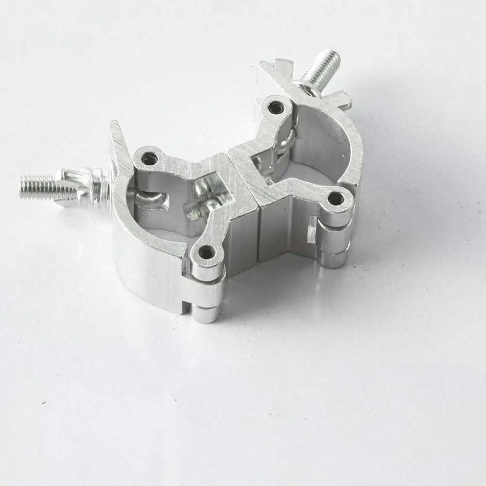 Universal Aluminum Alloy Scaffold Coupler For Round Tube Connection Stage Light Frame Construction Fixing Buckle Hardware