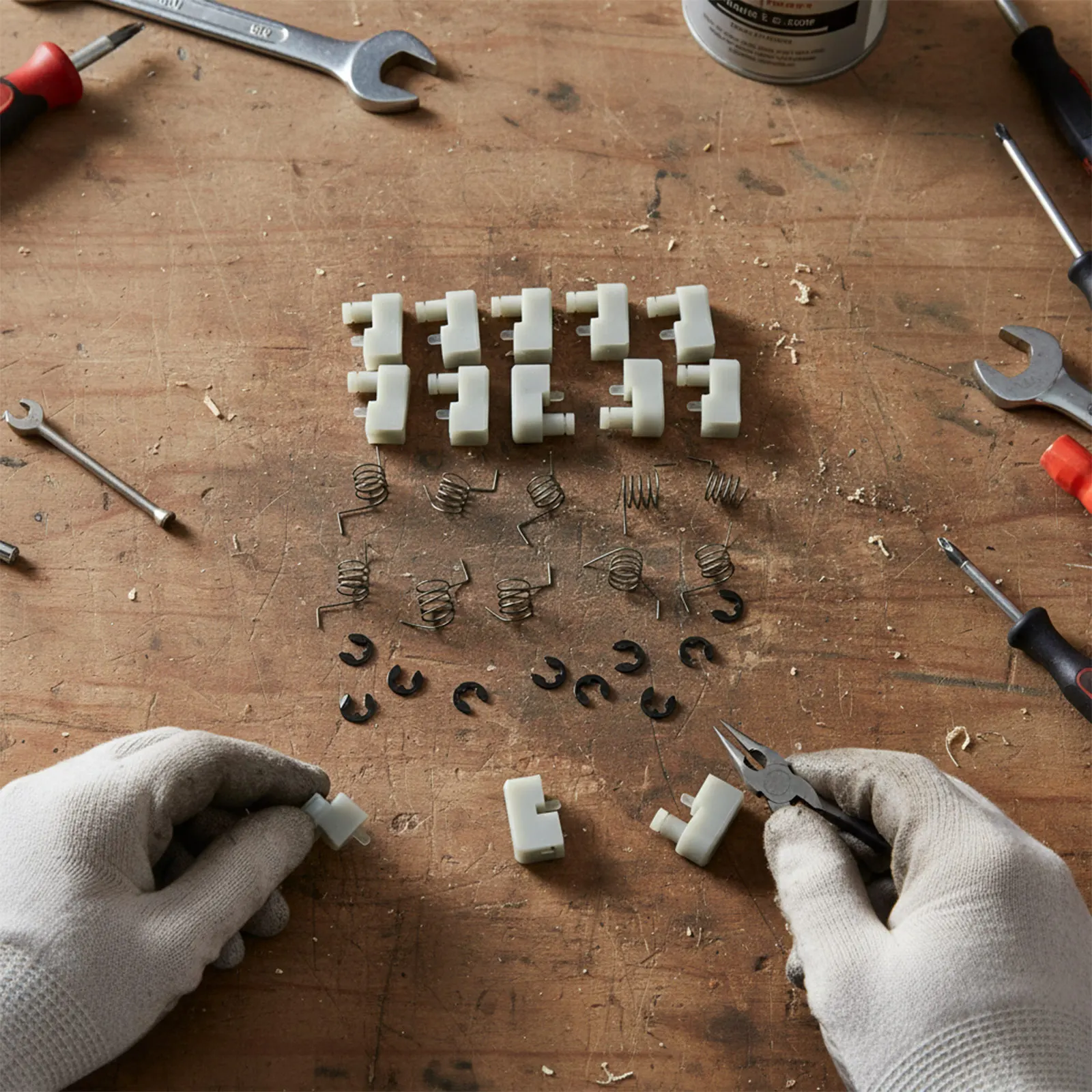 Equipment Maintenance Ratchet Spring Kits Customer Support Available Metal And Plastic Material Maintenance Tasks