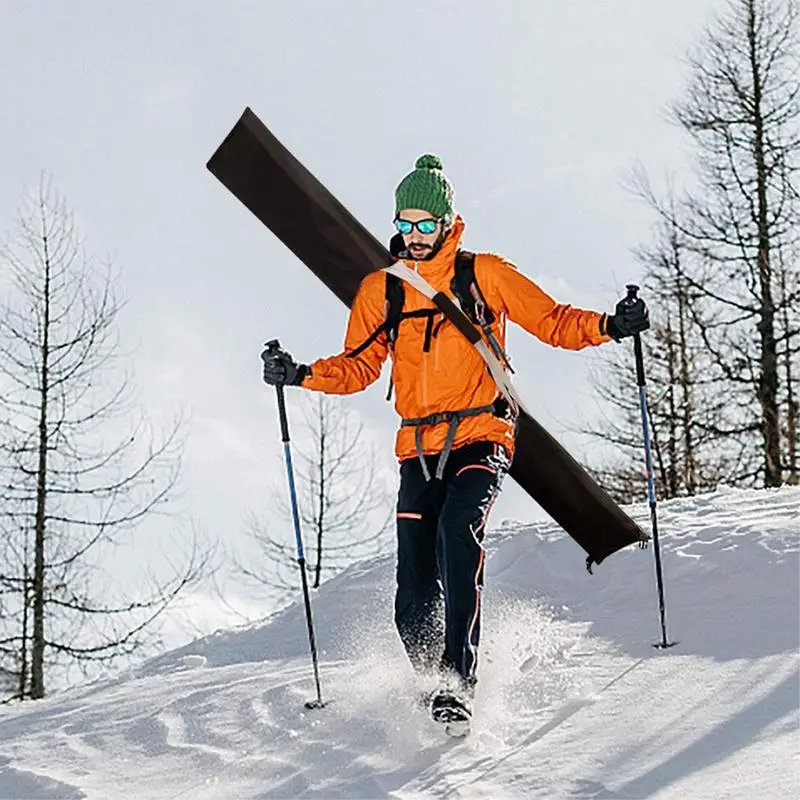 Tas Ski dapat diatur tahan air tas transportasi untuk Ski dan Snowboard Organizer tas Ski portabel untuk organisasi perlengkapan Ski untuk