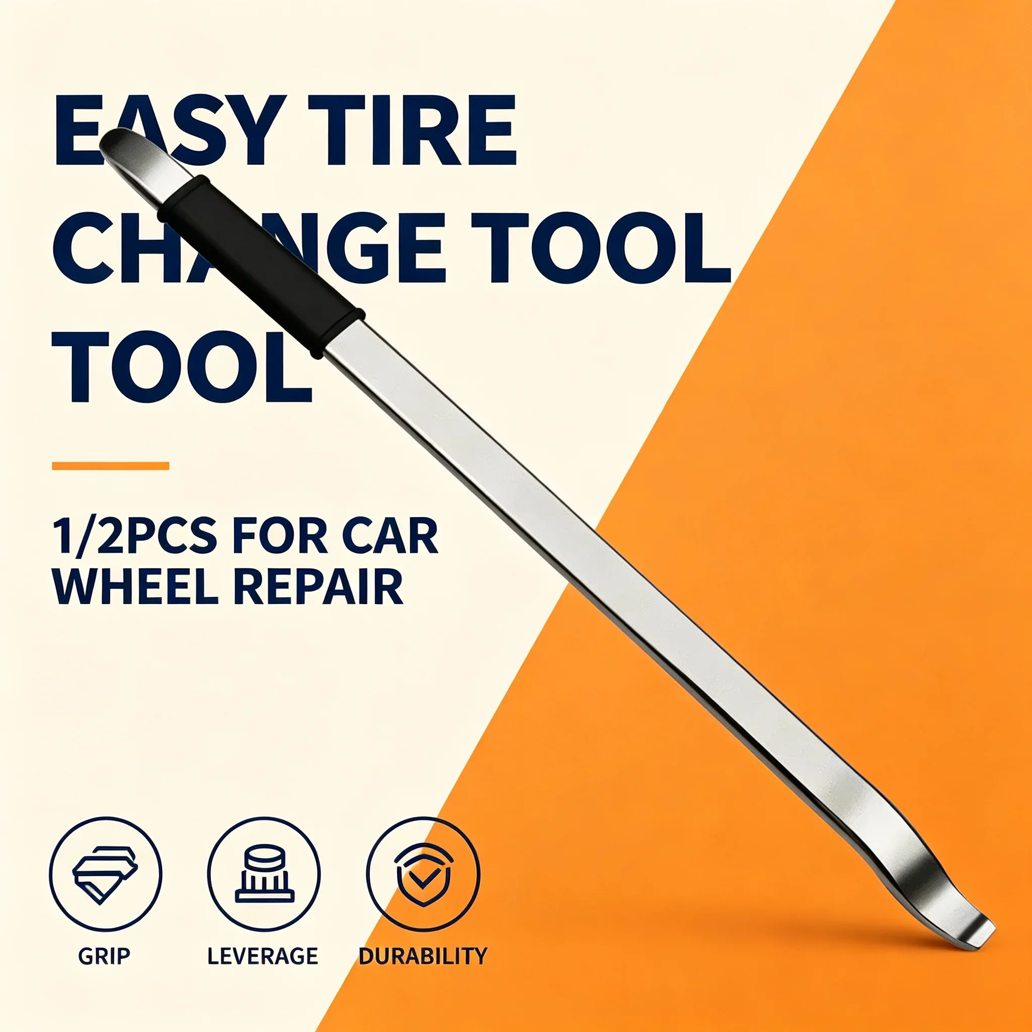 1/2Pcs Tire Spoons Changing Tire Lever Bar Set Tire Repair Tool Kit Rim Lifter Tire Changer For Motorcycle Bike Scooter Bicycle