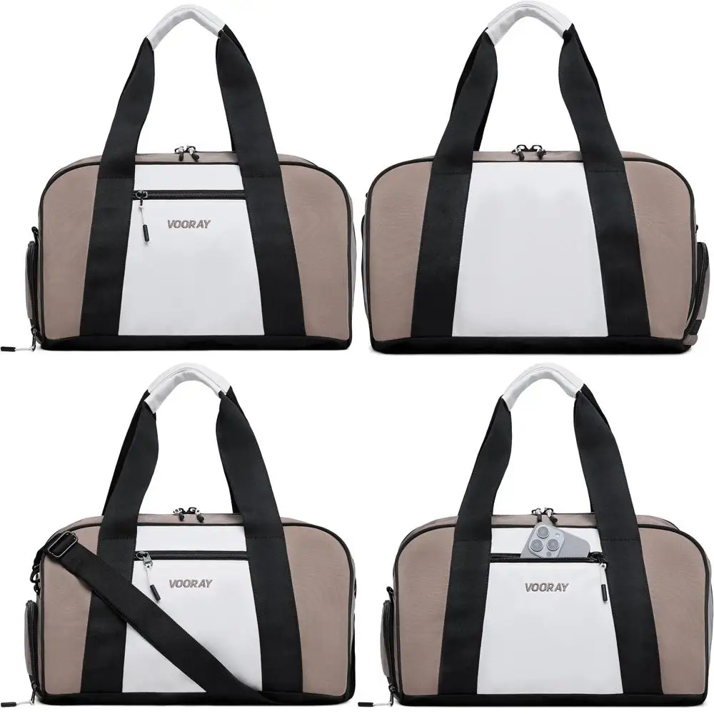 

Versatile Fitness Gym Bag for Men and Women, Shoe Compartment, Weekend Getaway, Overnight Travel, and Workout Essentials