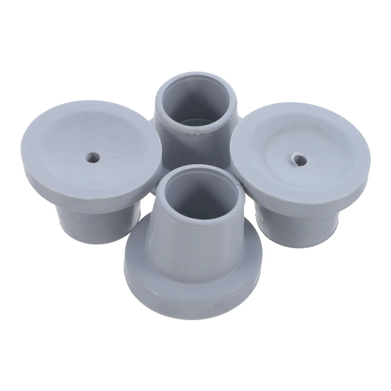 Shower Chair Rubber Feet 4 Pack 28 Point 5 mm Non Slip Bath Stool Leg Caps Replacement Floor Protectors