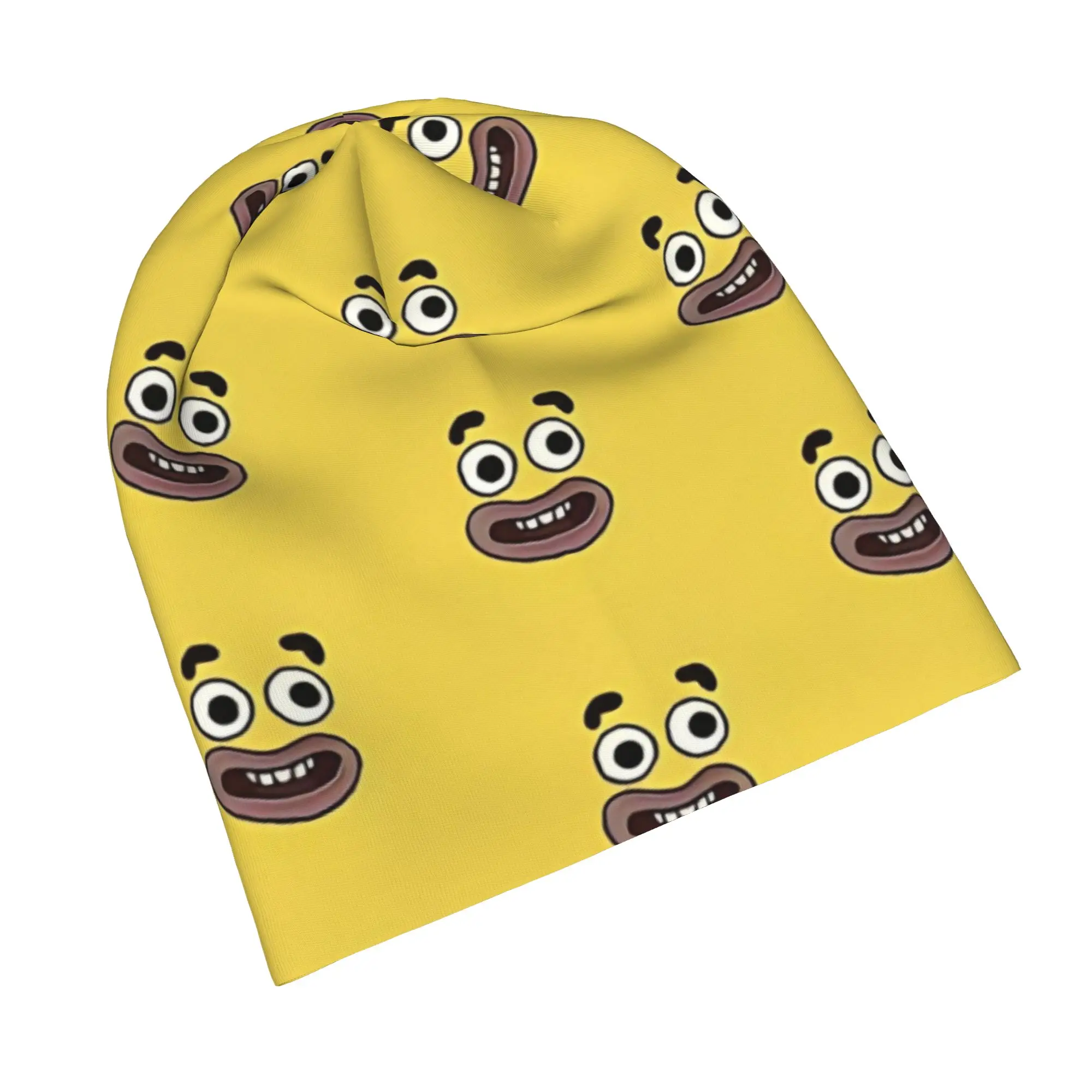 Banana Joe Face Skullies Beanies Hat Amazings Gumballs Summer Unisex Outdoor Cap Warm Dual-use Bonnet Hats