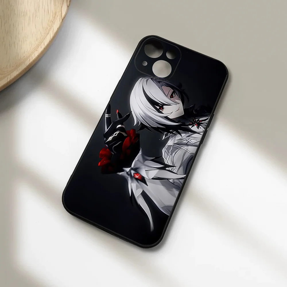 Arlecchino Genshin Impact Phone Case For Iphone 15 11 13 14 15 16 Pro Max 7 8 Plus X Xr Xs Max Se2020 12mini Cover Case