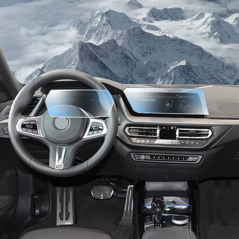 

Для BMW 2 серии F44 F45 2019-2023: Защитная пленка из матового ТПУ для ЖК-экрана навигации (антиотпечатки пальцев), аксессуары PPF