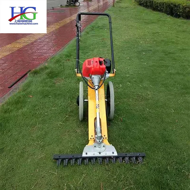 Multi function small gasoline mower garden agricultural orchard lawn mower