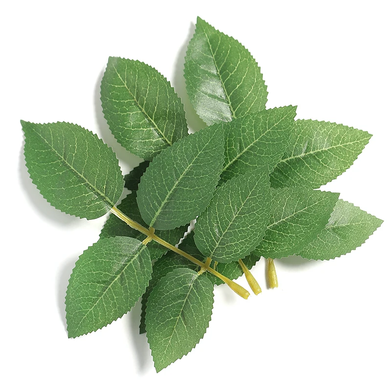 10/30/50pcs Seide künstliche Pflanze Blatt Wohnkultur Garten Girlande Hochzeits dekoration liefert gefälschte Blätter DIY Braut Handwerk Kranz – Detail 9