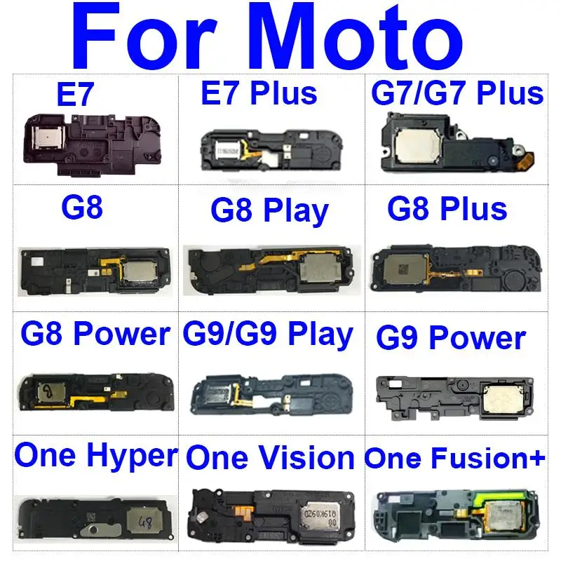 Dzwonek głośnika do Motorola Moto E7 G7 G8 G9 Plus G8 G9 One Power G8 G9 Play One Hyper Fusion Plus Louder Buzzer Część naprawcza