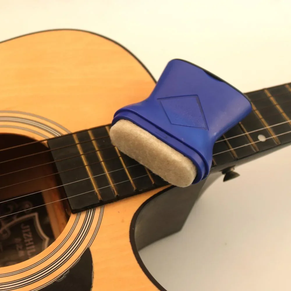 1PC Blue for Guitar String Protection Accessories, Guitar String Cleaning and Maintenance Tools, Bass String Cleaning Device