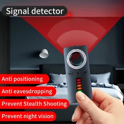 Detector de cámara oculta, protección de privacidad, dispositivo espía, cosas, cámara infrarroja profesional, dispositivo de búsqueda de cámara espía inalámbrica