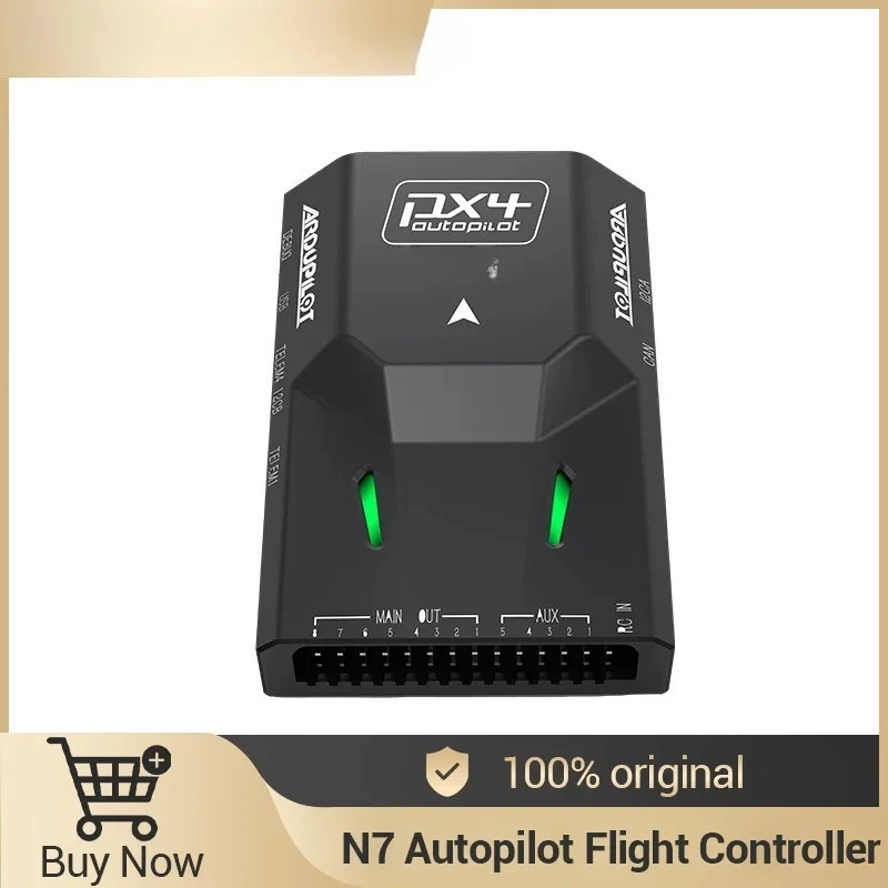 

N7 Autopilot Flight Controller Compatible with Ardupilot and PX4 Ecosystem M9N GPS and 2 to 14S Power Module For Drone UAV