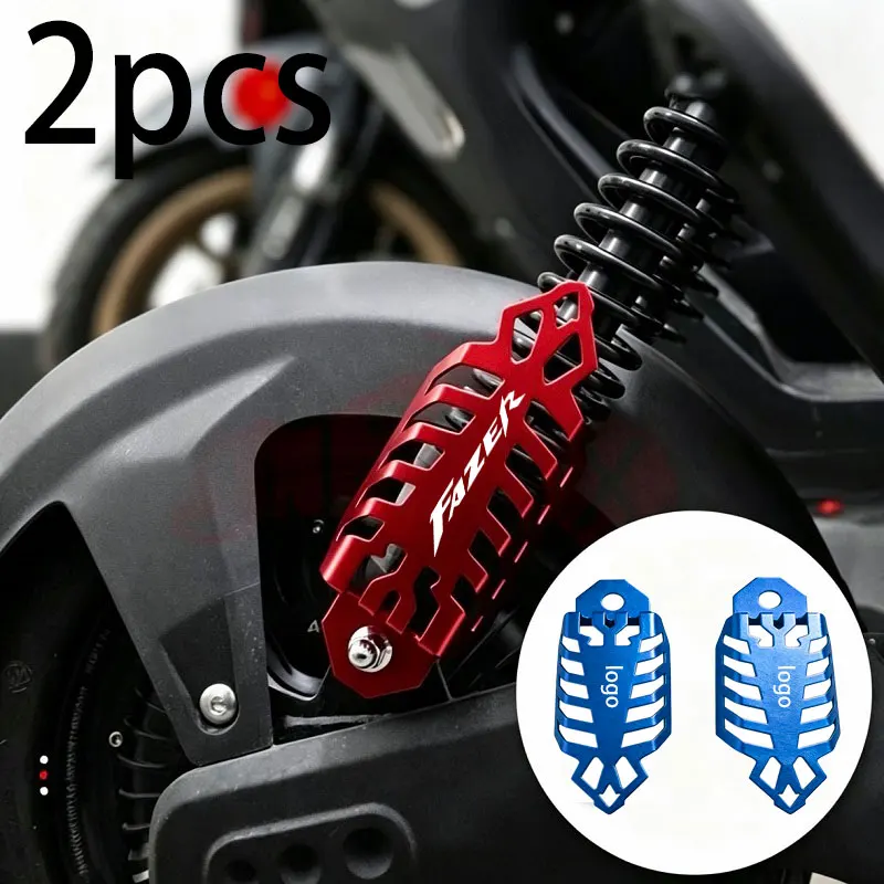 For Yamaha FZ1 FZ6 FZ8 Fazer FZS 150 250 400 600 1000 Modified shock absorber decorative cover shock absorber protective cover