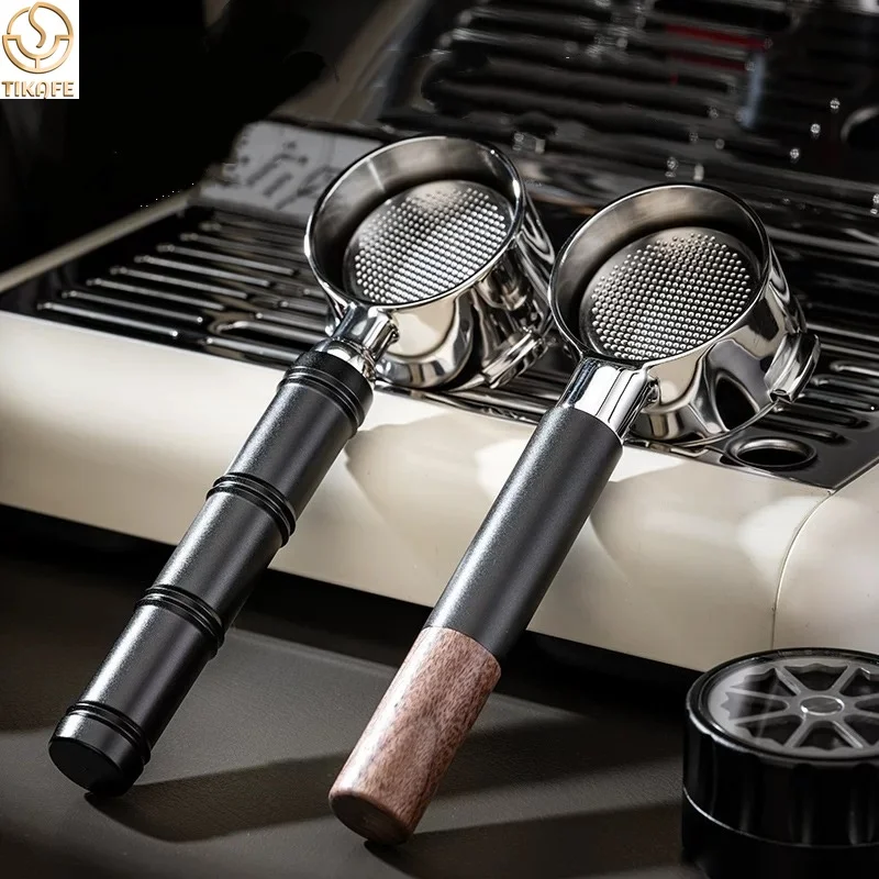 Porte-filtre à café sans fond de 51 mm, poignée d'expresso avec panier (14g) pour DeLonghi Dedica EC680/EC890/EC820/EC900, SMEG