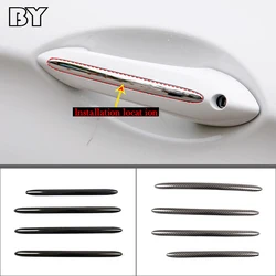 Car Styling Outer Door Handles Decoration Trim Stickers For BMW 5 Series F10 2011-2017 Stainless Steel Auto Exterior Accessories