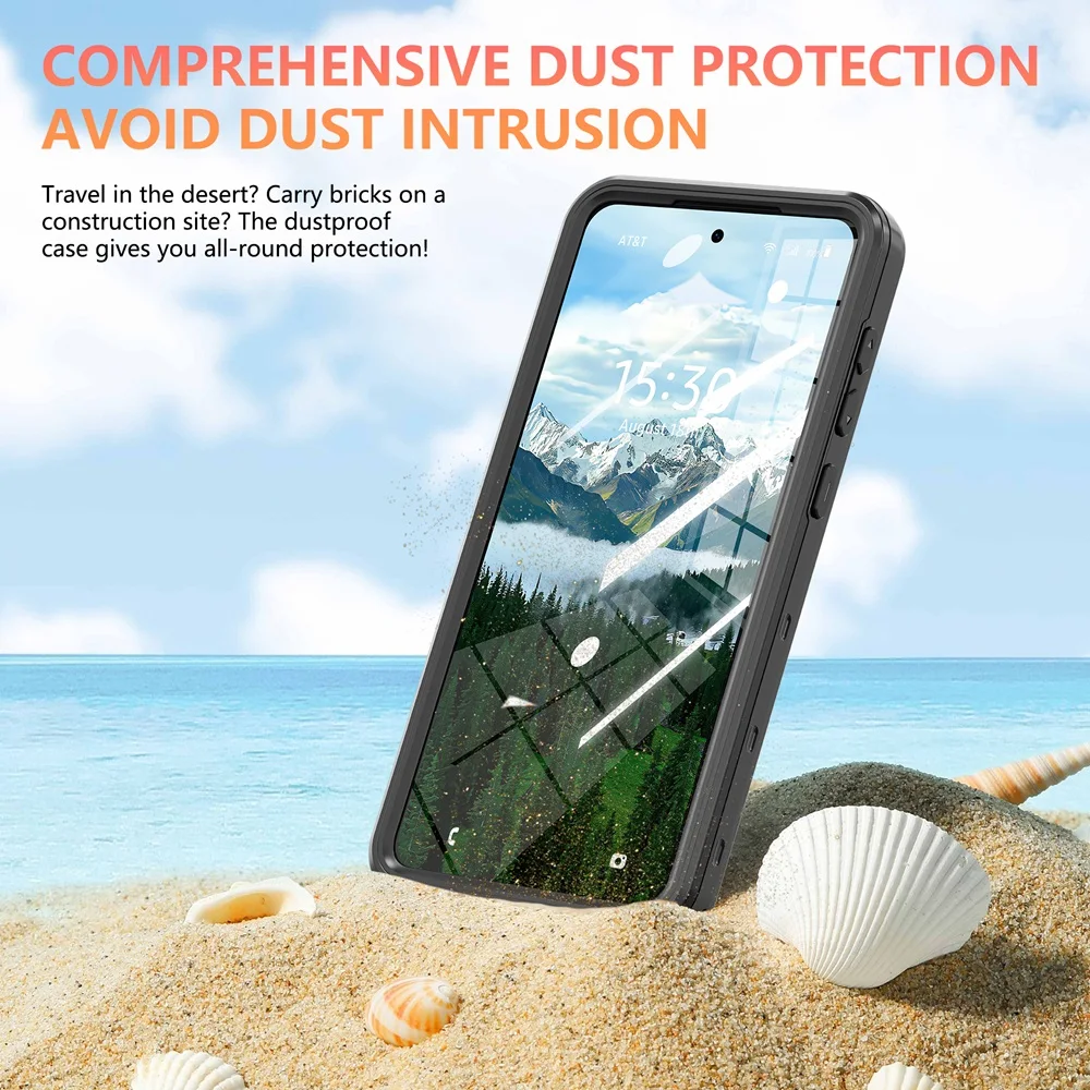 IP68 Waterproof Dustproof Case For Samsung Galaxy S25 Edge 5G Cover Underwater Clear Diving Magsafe Protection  Magnetic fundas