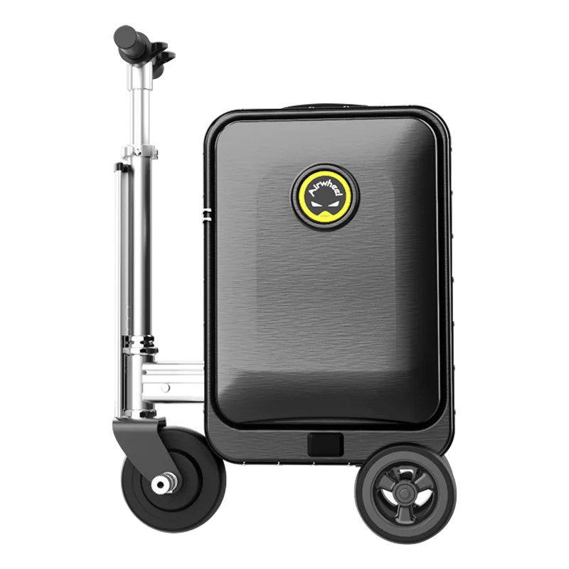 riding scooter suitcase ride on travel durable trolley suitcase robotic smart luggage set electrical scooter suitcase