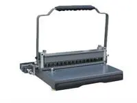 0608R Desktop Manual Wire Binding Machine 2:1 and 3:1 Functions 20 Sheets Punching Capacity