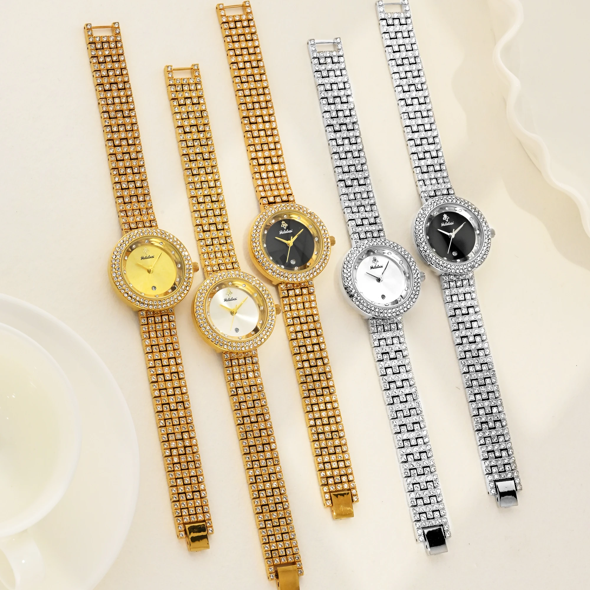 Women's Quartz Watch with Diamond-Set Dial description 18
