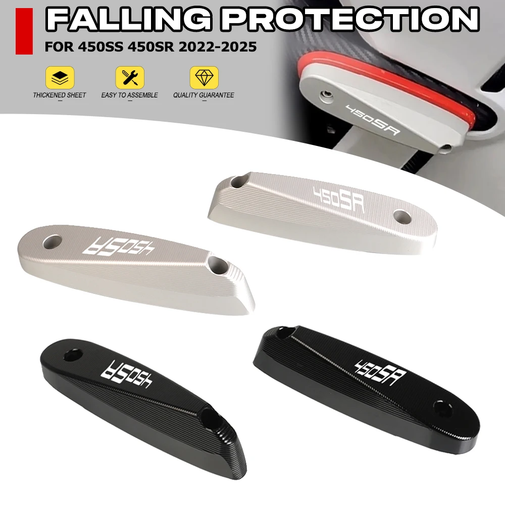 

For CFMOTO 450SS CF 450 SR 450SR 2022 2023 2024 2025 Motorcycle Accessories Falling Protection Pad Crash Protector Frame Sliders