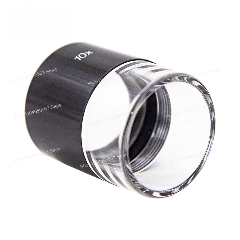 拡大鏡 1961-10X ハンドヘルド円筒接眼レンズ 10x 高精細