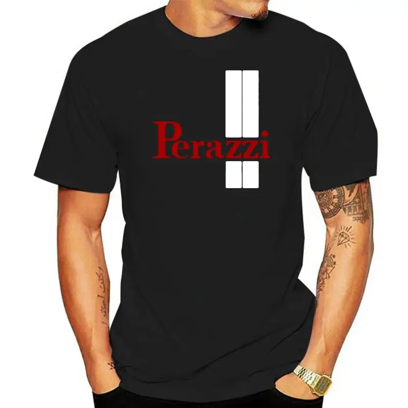 Футболка PERAZZI SHOTHUN Мужская, итальянская, черная, белая, серая, бесплатная доставка