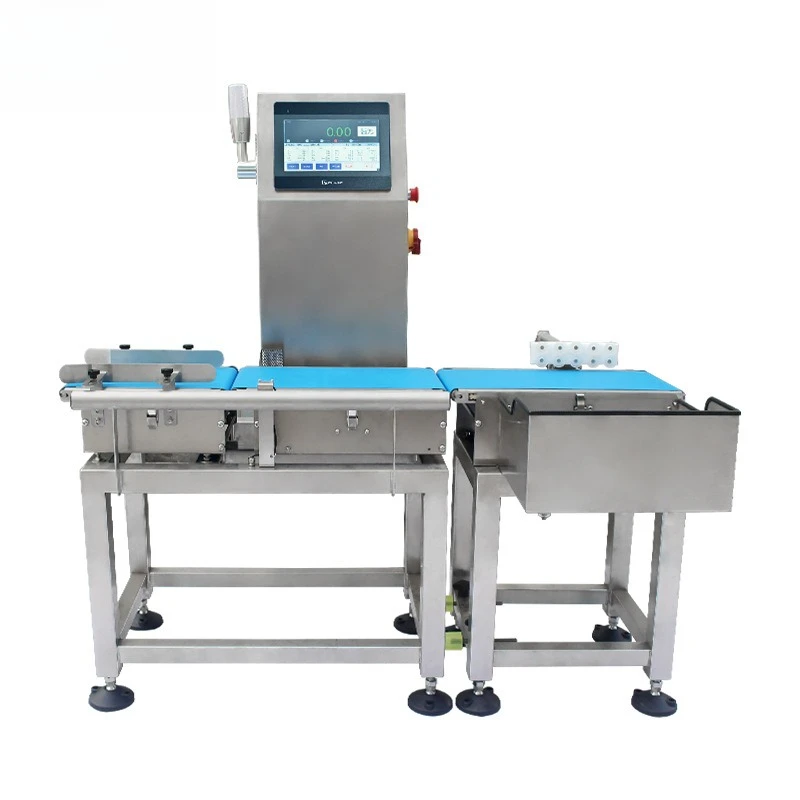 Food dynamic inspection scale Cosmetics belt scale Daily chemical weight sorting machine Automatic weighing and removing machine