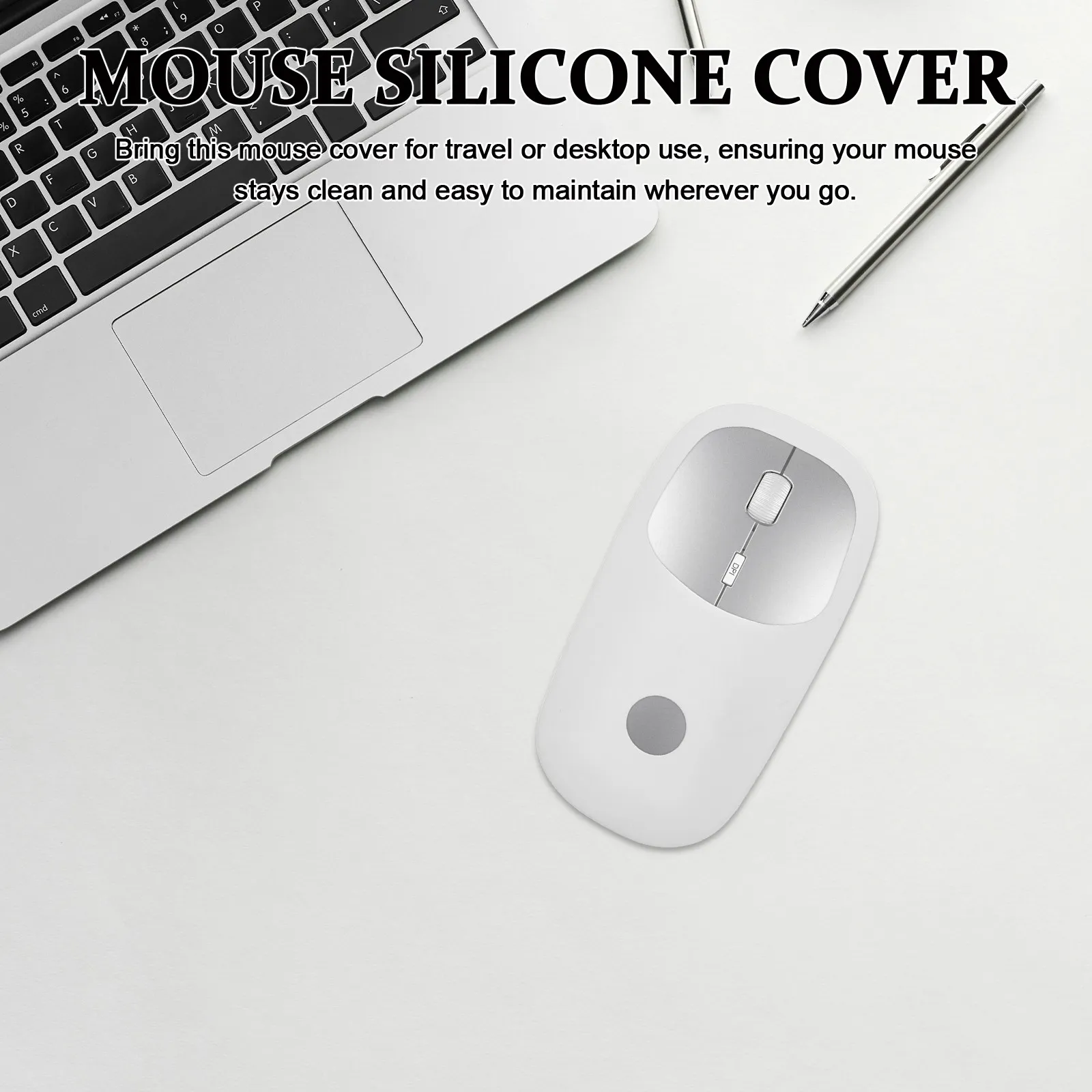 Wireless Mouse Sleeve Silicone Cover Ultra Thin Anti- Case Compatible Mouse Office Gaming Use