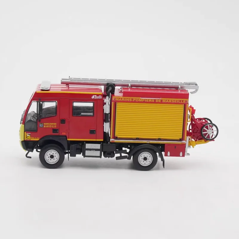 

IXO Diecast 1:43 Scale Aebi MT 750 Gallin Fire Truck Alloy Car Model Adult Collectible Souvenirs Gifts Static Ornaments Display