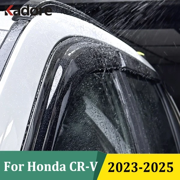

Для Honda CRV CR-V 2023 2024 2025, боковой оконный козырек, защита от дождя, дефлектор внешнего окна, вентиляционный щиток, внешние аксессуары автомобиля
