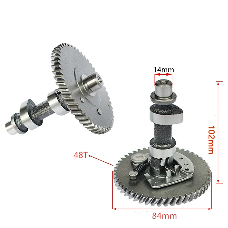 Cam Shaft Camshaft For HONDA GX160 GX 160 168F 5.5HP 6.5HP Gas Engine Motor 14100-Z4M-000 Gas Generator Mower Steel Part