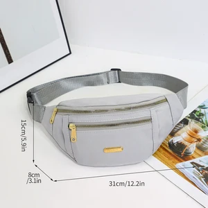 عبوة فاني كبيرة مقاومة للماء للرجال والنساء ، حقيبة خصر للمشي لمسافات طويلة ، حمل جميع الهواتف ، الجري ، المشي ، السفر أعلى 8 جاكيت ساكاي مبيعات - رقم 4